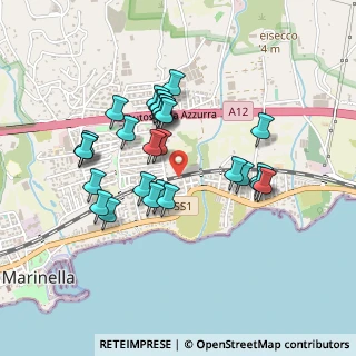 Mappa Via delle Dalie, 00058 Santa Marinella RM, Italia (0.41786)