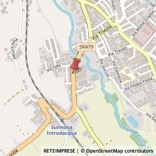 Mappa Via stazione introdacqua 80, 67039 Sulmona, L'Aquila (Abruzzo)