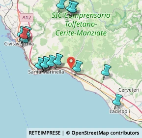 Mappa Via dell'Industria, 00059 Tolfa RM, Italia (9.494)