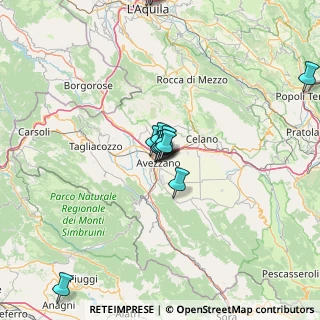 Mappa Via Francesco Galeone, 67051 Avezzano AQ, Italia (13.54083)