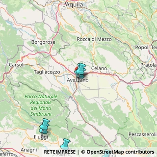 Mappa Via Francesco Galeone, 67051 Avezzano AQ, Italia (39.666)