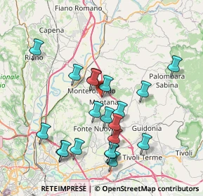 Mappa Via Lorenzo Perosi, 00013 Mentana RM, Italia (8.1535)