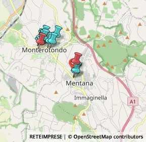 Mappa Via Lorenzo Perosi, 00013 Mentana RM, Italia (1.72083)