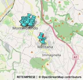 Mappa Via Lorenzo Perosi, 00013 Mentana RM, Italia (1.89294)