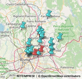 Mappa Via Lorenzo Perosi, 00013 Mentana RM, Italia (11.9515)