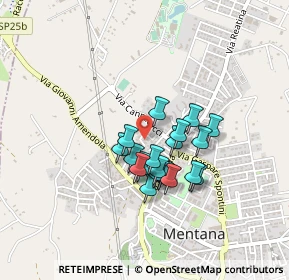 Mappa Via Lorenzo Perosi, 00013 Mentana RM, Italia (0.3325)