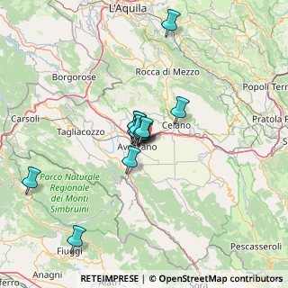 Mappa Via A. Palumbo, 67051 Avezzano AQ, Italia (10.02231)