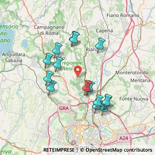 Mappa Via Varenna, 00188 Roma RM, Italia (7.72067)