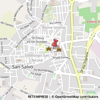 Mappa Str. Portanova, 66050 centro storico di San Salvo CH, Italia, 66050 San Salvo, Chieti (Abruzzo)
