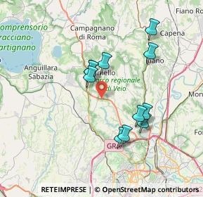 Mappa Via Cassia Veientana, 00060 Formello RM, Italia (6.83455)