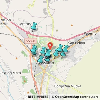 Mappa Via Piero Gobetti, 67051 Avezzano AQ, Italia (1.3)