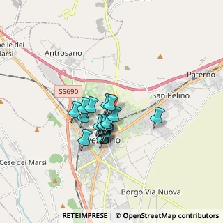 Mappa Via Piero Gobetti, 67051 Avezzano AQ, Italia (1.21474)