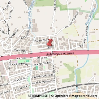 Mappa Via dei Fiori, 49, 00058 Santa Marinella, Roma (Lazio)