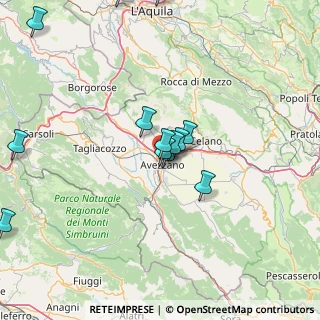 Mappa Via dei Cavalleggeri, 67051 Avezzano AQ, Italia (16.79462)