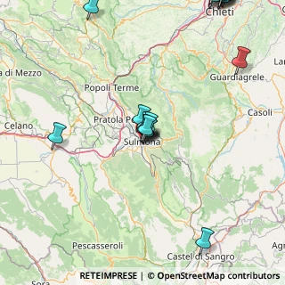Mappa Via Annibale Luigi Corvi, 67039 Sulmona AQ, Italia (23.7535)