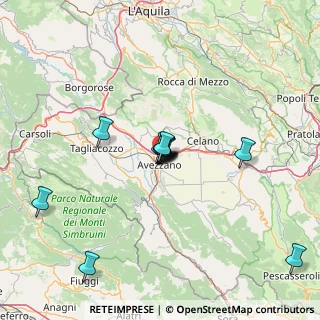 Mappa Via Palmiro Togliatti, 67051 Avezzano AQ, Italia (12.0075)