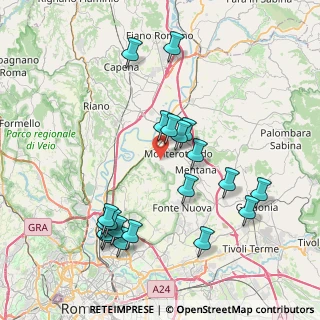 Mappa Via Carlo Cattaneo, 00015 Monterotondo RM, Italia (8.8225)