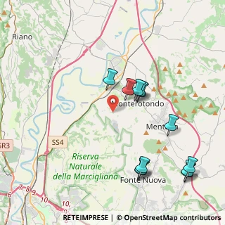 Mappa Via Carlo Cattaneo, 00015 Monterotondo RM, Italia (4.67667)