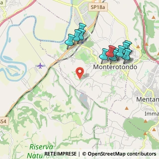 Mappa Via Carlo Cattaneo, 00015 Monterotondo RM, Italia (2.22308)