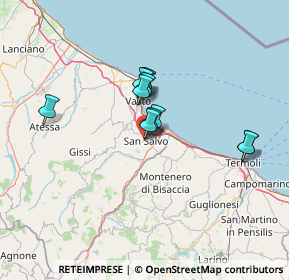 Mappa Via Fedro, 66050 San Salvo CH, Italia (10.39)