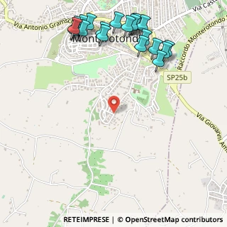 Mappa Via Frati Crociferi, 00015 Monterotondo RM, Italia (0.751)