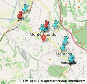 Mappa Via Frati Crociferi, 00015 Monterotondo RM, Italia (2.27)