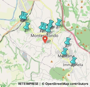 Mappa Via Frati Crociferi, 00015 Monterotondo RM, Italia (1.94462)