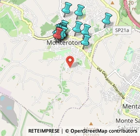 Mappa Via Frati Crociferi, 00015 Monterotondo RM, Italia (0.96895)