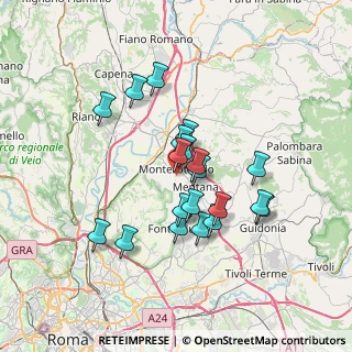 Mappa Via Frati Crociferi, 00015 Monterotondo RM, Italia (6.181)