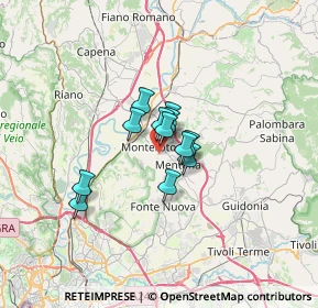 Mappa Via Frati Crociferi, 00015 Monterotondo RM, Italia (3.93)