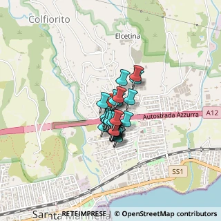 Mappa Via Belvedere, 00058 Santa Marinella RM, Italia (0.22857)