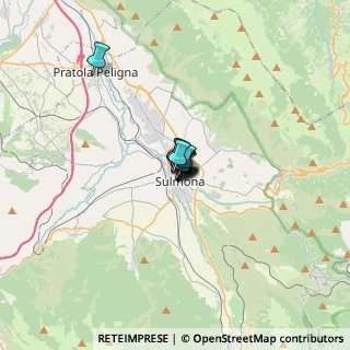Mappa Vico Lauro, 67039 Sulmona AQ, Italia (0.86455)
