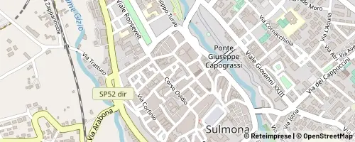 Mappa Sulmona