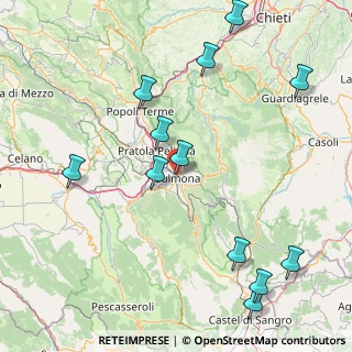 Mappa Via Aragona, 67039 Sulmona AQ, Italia (20.9475)