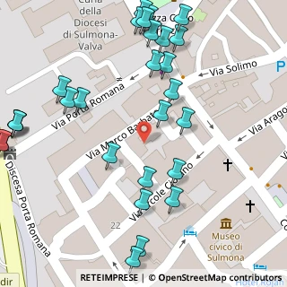 Mappa Via Ercole Ciofano, 67039 Sulmona AQ, Italia (0.08571)