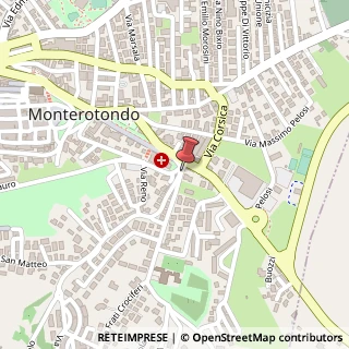 Mappa Viale Cecconi Fausto, 5, 00015 Monterotondo, Roma (Lazio)