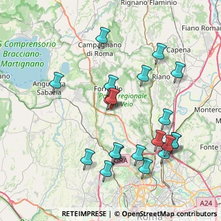 Mappa Via delle Macere, 00060 Roma RM, Italia (9.099)