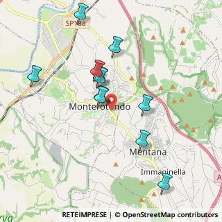Mappa Via Pietro Nenni, 00015 Monterotondo RM, Italia (1.93727)