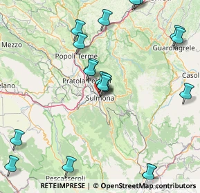 Mappa Via Morrone, 67039 Sulmona AQ, Italia (20.43316)