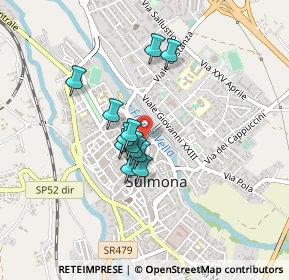Mappa Via Morrone, 67039 Sulmona AQ, Italia (0.315)