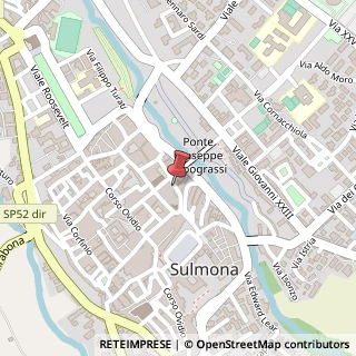 Mappa Via Morrone, 36, 67039 Sulmona, L'Aquila (Abruzzo)