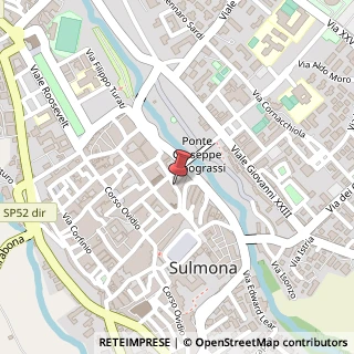 Mappa Via Morrone, 38, 67039 Sulmona AQ, Italia, 67039 Sulmona, L'Aquila (Abruzzo)