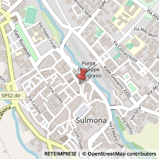 Mappa Largo Palizze, 17, 67039 Sulmona, L'Aquila (Abruzzo)