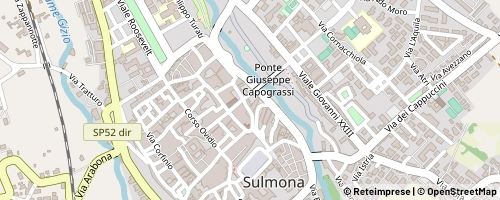 Mappa Sulmona