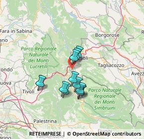 Mappa Piazza Livio Laurenti, 67063 Oricola AQ, Italia (11.01417)