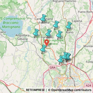 Mappa Via Formellese sud km 3.900 c, 00060 Formello RM, Italia (7.34364)