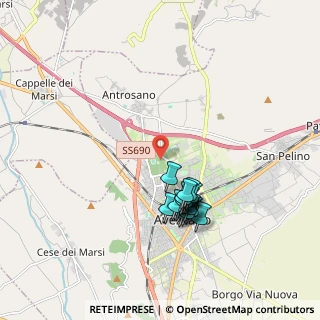 Mappa Via San Josemaria Escrivá, 67051 Avezzano AQ, Italia (1.7575)