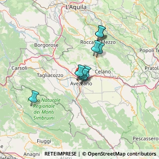Mappa Via San Josemaria Escrivá, 67051 Avezzano AQ, Italia (10.67364)