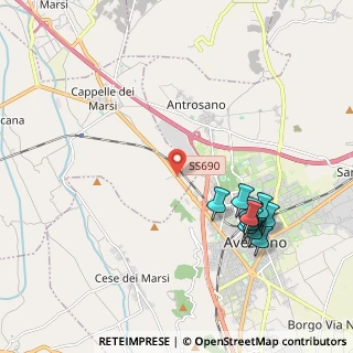 Mappa 700 sulla destra di, 67051 Avezzano AQ, Italia (2.34091)