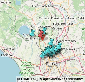 Mappa Via Degli Olmetti, 00060 Formello RM, Italia (11.8015)